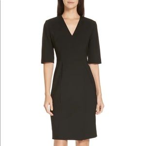 Vintage Hugo Boss Wool Black Dress